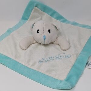 Nannette Lovey Polar Bear Adorable Baby Security Blanket